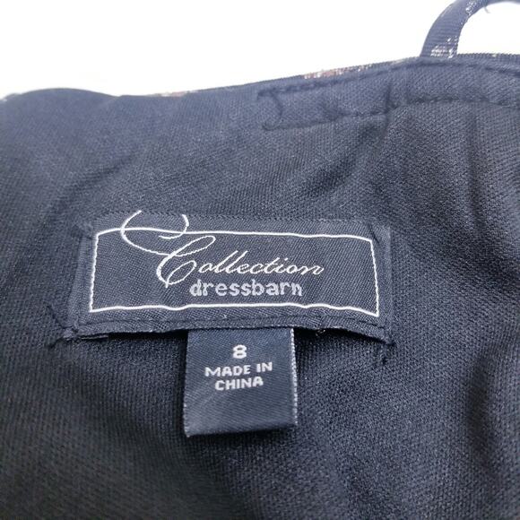 Dressbarn Collection Metallic Dress - Picture 3 of 8